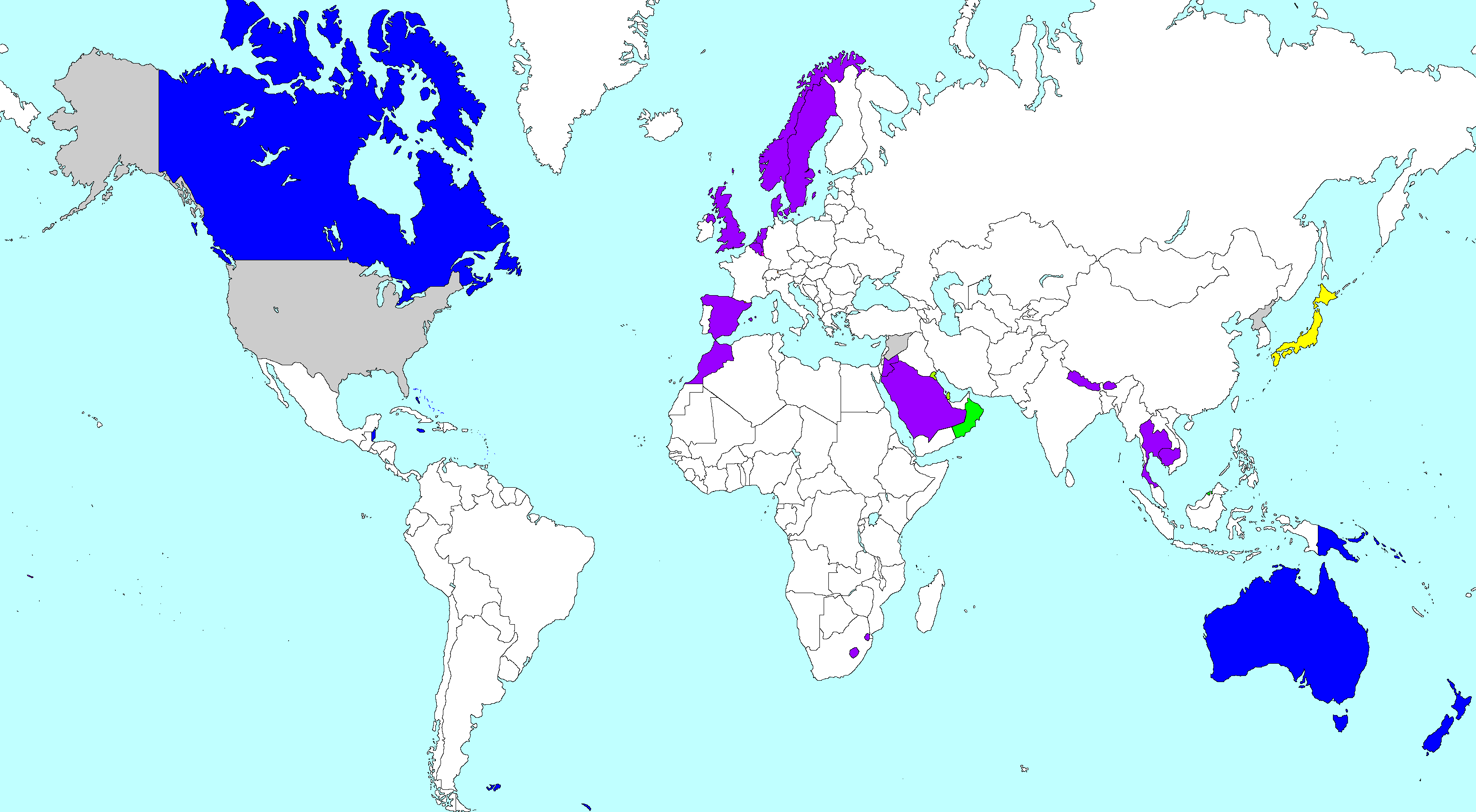 These regions countries. Карта для маппинга 2022.